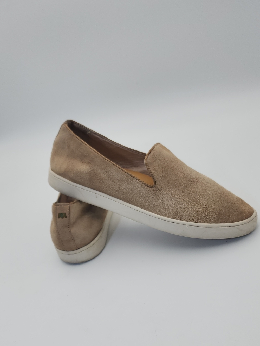 Birdies "The Swift" Tan Suede Slip-On Loafer Sneakers Size 7 - Picture 5 of 14